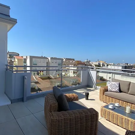 Rooftop Onda Blu Vista Mare - Aria - A 150 Mt Dalla