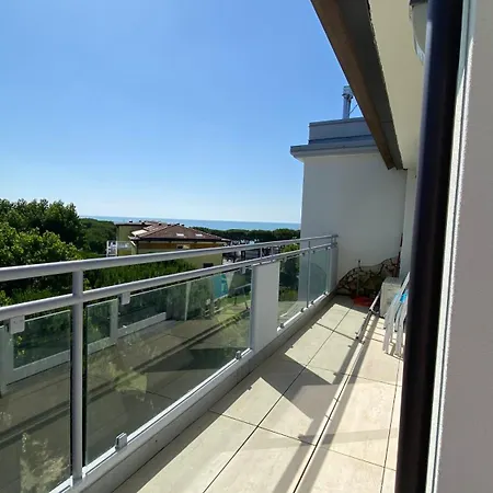 Apartment Rooftop Onda Blu Vista Mare - Aria - A 150 Mt Dalla *