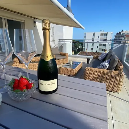 شقة Rooftop Onda Blu Vista Mare - Aria - A 150 Mt Dalla ليدو دي يسولو