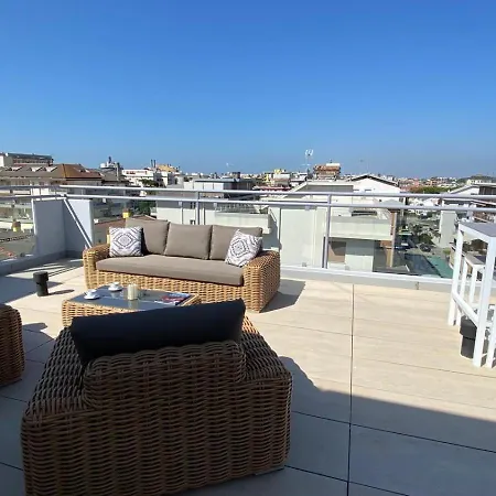 Rooftop Onda Blu Vista Mare - Aria - A 150 Mt Dalla