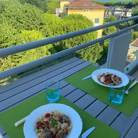 Apartment Rooftop Onda Blu Vista Mare - Aria - A 150 Mt Dalla *
